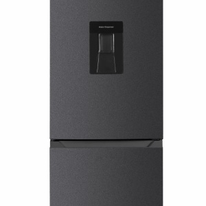 Produs Resigilat Combina frigorifica Heinner HC-HM260DGWDE++, clasa energetica: E, dozator de apa, capacitate totala: 260L, capacitate frigider: 189L, capacitate congelator: 71L, control electronic cu termostat ajustabil, lumina LED