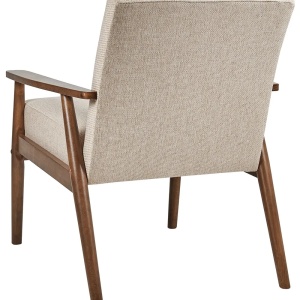 Produs Resigilat Fotoliu Re-Bloom Esrum, textil/MDF/cauciuc, 62x80x79 cm, spuma, 110 kg, maro inchis/bej - Verificat A - Img 4
