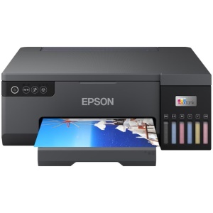Produs Resigilat Imprimanta inkjet color foto CISS Epson L8050, dimensiune A4, 6 culori, viteza max 8ppm alb-negru, 8ppm color, rezolutie 5760x1440dpi, alimentare hartie 100 coli, interfata Wireless LAN IEEE 802.11a/b/g/n, Wi-Fi Direct, consumabile: se li