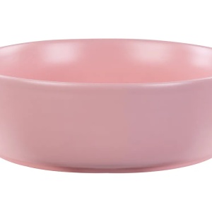 Produs Resigilat Lavoar pentru baie Re-Bloom Gudar, ceramica, 37x37x12 cm, scurgere 35mm, roz - Verificat A - Img 6