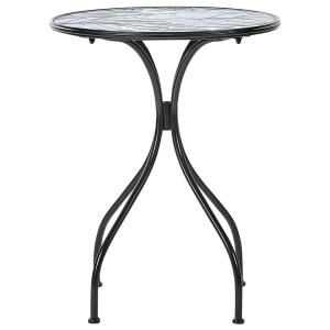 Produs Resigilat Masa bistro Re-Bloom Cozzana, fier/ceramica, 60x60x75 cm, 50 kg, multicolor - Verificat A - Img 3