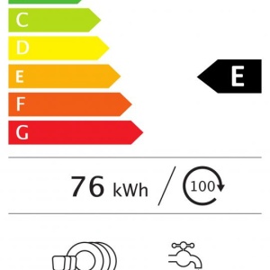 Produs Resigilat Masina de spalat vase Heinner HDW-FS4506DSE++, 10 seturi, clasa energetica E, control electronic, display LED, 6 programe de spalare, program rapid 30â€™, program Pahare/Delicate, program Prespalare, program ECO - Img 6