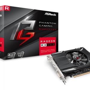 Produs Resigilat Placa Video ASROCK AMD RADEON PHANTOM GAMING RX550 4GB GDDR5 128 bit, PCIE 3.0, 1x Dual-link DVI-D 1x HDMI 1x DP
