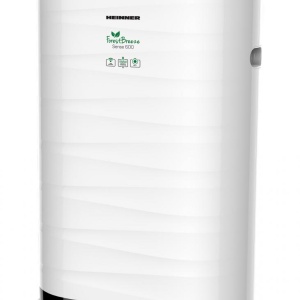 Produs Resigilat Purificator de aer Heinner HPA-600WIFI, arie de acoperire: 42~72mÂ², CADR (flux de aer): 600mÂ³/h, control tactil cu display, control WIFI, telecomanda, generator de ioni negativi, senzor PM 2.5, display digital PM 2.5, indicator calitate