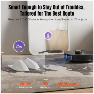 Produs Resigilat Roborock S8 MaxV Ultra, Robot Vacuum, Bk - Img 5