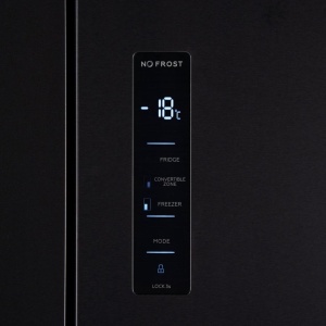 Produs Resigilat Side by side Multi-Door Heinner HSBS-HM600MDNFDXE++, Total No Frost, capacitate totala: 600L, capacitate frigider: 429L, capacitate congelator: 171L, clasa energetica E, compresor Inverter, display LED cu control touch, sistem “Multi Air- - Img 2