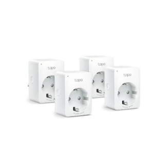 Produs Resigilat TP-Link MINI SMART WI-FI SOCKET TAPO P100 (4-PACK), Protocol: IEEE 802.11b/g/n, Bluetooth 4.2 (for onboarding only), 2.4 GHz, Android 4.4 or higher, iOS 9.0 or higher, AC 220-240 V~50/60 Hz 10 A, Maximum Load, 2300 W, 10 A.