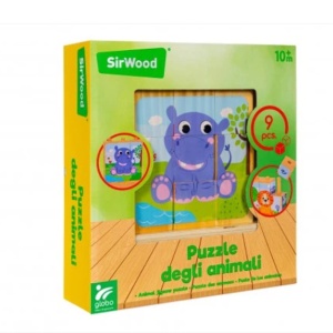 Puzzle 9 cuburi Globo Sirwood