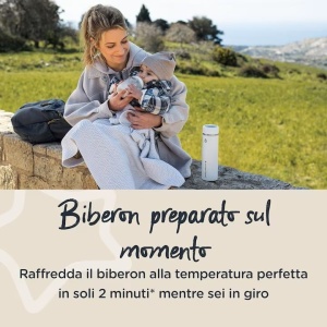 Racitor lapte bebelusi, GOPREP, Tommee Tippee, dispenser si perie de curatare, Resigilat, Grad A - Img 4
