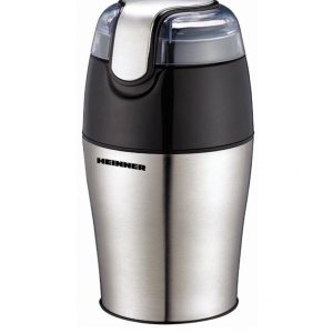 Rasnita electrica Heinner HCG-150SS, Putere 150W, Capacitate 50g, Inox - Img 1