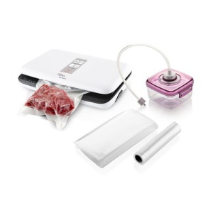 RESIGILAT - Aparat de vidat alimente GALLET MSV 250 Narbonne, 110 W, pungi de 25 x 30 cm