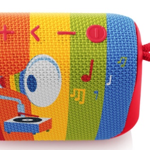 RESIGILAT - Boxa portabila pentru copii GoGEN DECKO TRIO R, 5 W, Bluetooth, IPX6, rosu - Img 4
