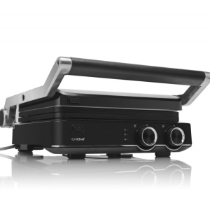 RESIGILAT - Gratar electric ETA GrilChef 5156, 2000 W, otel inoxidabil, deschidere la 180 de grade, 2 termostate - Img 4