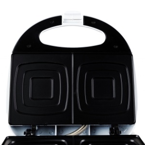RESIGILAT - Sandwich maker Gallet Minot CRO609, 750 W, 2 sandwich-uri patrate, alb - Img 4