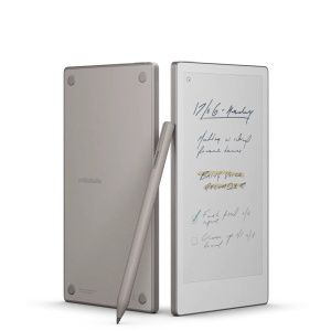 RESIGILAT Tableta ePaper reMarkable Paper Pro Move + Marker, Display Canvas Color 7.3, Procesor Cortex-A55 1.7GHz Quad-Core, 2GB RAM, 64GB Flash, Wi-Fi, Argintiu