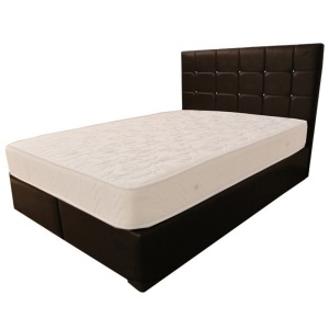 Saltea lux ortopedic DAFIN Salt Confort, 125x200x22 cm, plasa de arcuri tip bonell, fata vara-iarna, fermitate medie - Img 1