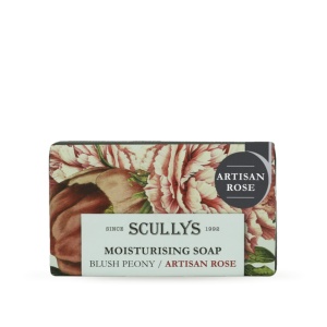 Săpun Artizanal Scullys, Blush Peony Rose (Black), 150 g