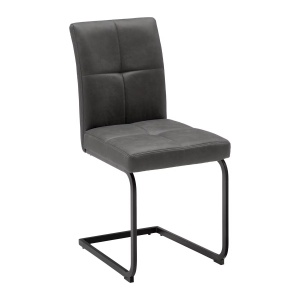 Scaun de dinning Cooper, gri, 45/93/60 cm