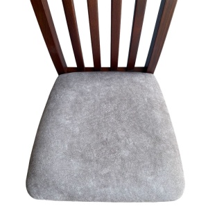 Scaun living DM1 Tilo nuc, 40x43x96 cm - Img 2
