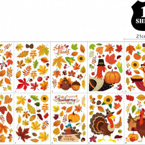 Set 191 autocolante de Halloween heekpek, PVC, multicolor, 29,5 x 11,6 x 10 cm - Img 3