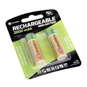 Set 2 baterii AA GoGEN HR06 reincarcabile, 1.2 V, 2000mAh, Ni-MH - Img 1