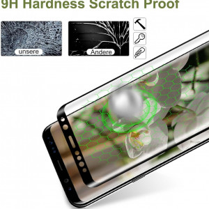 Set 2 folii de protectie ecran Samsung Galaxy S9 REROXE, sticla poliuretanica, transparent - Img 2
