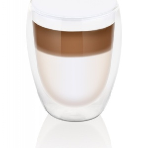 Set 2 pahare pentru latte macchiato ETA 4181 93020, 350 ml, pereti dubli din sticla borosilicata - Img 4