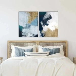 Set 2 tablouri decorative MDF, 2x60x80 cm, MDF 100%, imprimare digitala, multicolor - Verificat A · Re-Bloom - Img 2