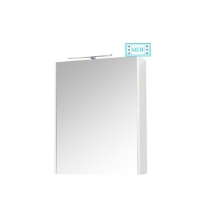Set Baza, lavoar baie GN0541 cu usi si oglinda GN5011 - 60 cm alb - Img 2