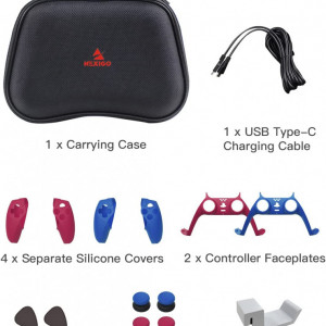 Set de 13 accesorii cu geanta de transport pentru Playstation 5 NexiGo - Img 3