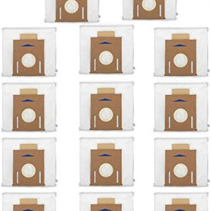 Set de 14 saci pentru aspirator Deebot Ozmo T8 Kafei, alb, 16 x 20 x 11 cm