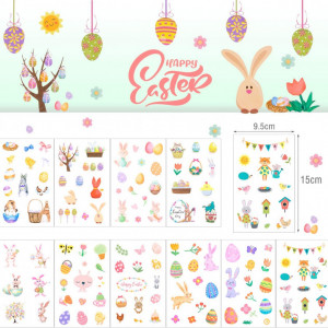 Set de 20 coli cu autocolante de Paste Naler, multicolor, PVC, 9,5 x 15 cm - Img 7