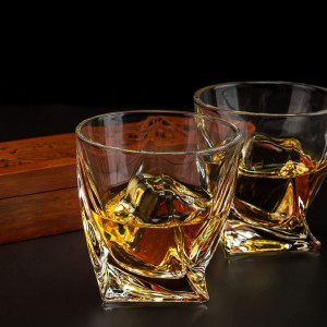 Set de 6 pahare pentru whisky LANFULA, sticla, transparent, 300 ml - Img 7