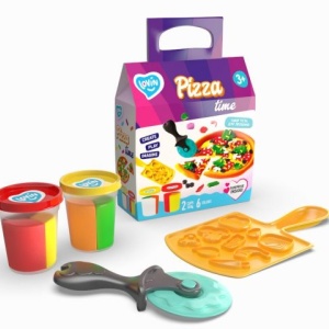 Set plastilina 100% ECO, Lovin'Do, Pizza Time - Img 2