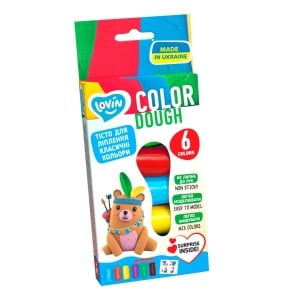 Set plastilina Lovin 6pcs*15gr - Color - Img 1