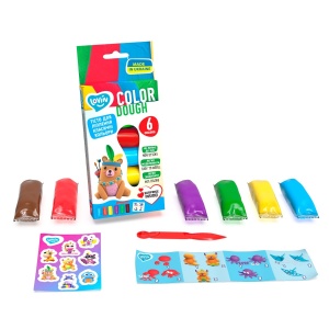 Set plastilina Lovin 6pcs*15gr - Color - Img 2