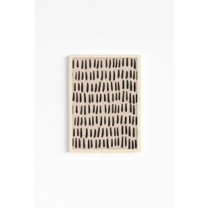 Set tablou decorativ Re-Bloom, 3 piese, MDF/lemn masiv, bej/negru, 50 x 70 cm - Img 2