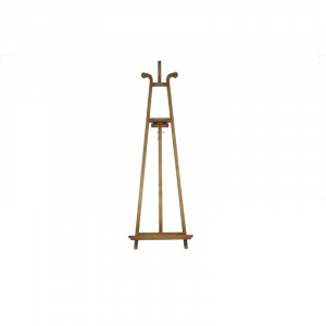 Sevalet Atelier by Signature, lemn masiv de stejar, maro, 70 x 30 cm