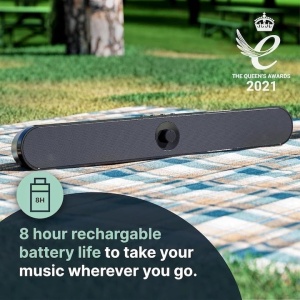 Soundbar Majority, Atlas, Bluetooth, PC, Wireless, AUX, 20 W, negru, Resigilat, Grad A - Img 4