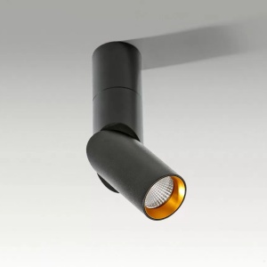 Spot mobil LED AZzardo Santos, 12W, 3000K, auriu, negru