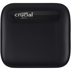 SSD extern Crucial X6, 2TB, 2.5", USB 3.0, Negru, Resigilat, Grad A - Img 1