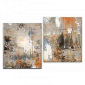Tablou canvas Abstract Painting, 80 x 120 x 3 cm - Img 1