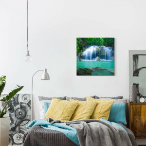 Tablou, Cascada Erawan, 60 x 60 cm - Img 2