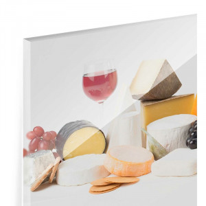Tablou 'Cheese Variations', multicolor, 40 x 100 cm - Img 2
