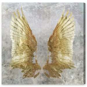 Tablou Remedy 'My Golden Wings' , 41 x 41 cm - Img 4