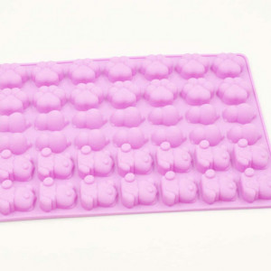Tava pentru cuburi de gheata Selecto Bake, silicon, culoare aleatorie, 20 X 15 cm - Img 4