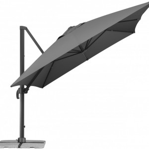 Umbrela de soare Rhodos Grande, gri antracit, 300 x 400 cm - Img 4