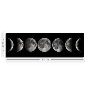 Wallxpert tablou decorativ canvas, 50x120 cm, panza 100%, cadru lemn 100% grosime 3 cm, format panoramic, multicolor - Verificat A · Re-Bloom - Img 3