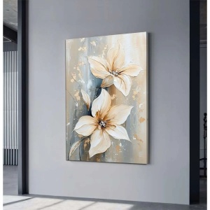 Wallxpert tablou decorativ canvas, 60x90 cm, panza 100% grosime 3mm, cadru lemn pin 100%, multicolor - Verificat A · Re-Bloom - Img 3