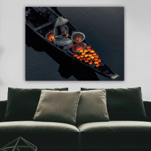 Wallxpert tablou decorativ canvas, 70x100 cm, panza 100%, cadru lemn 100% grosime 3 cm, multicolor - Verificat B · Re-Bloom - Img 2